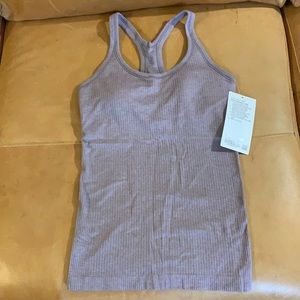 NWT Lululemon Ebb to Street Tank violet 6